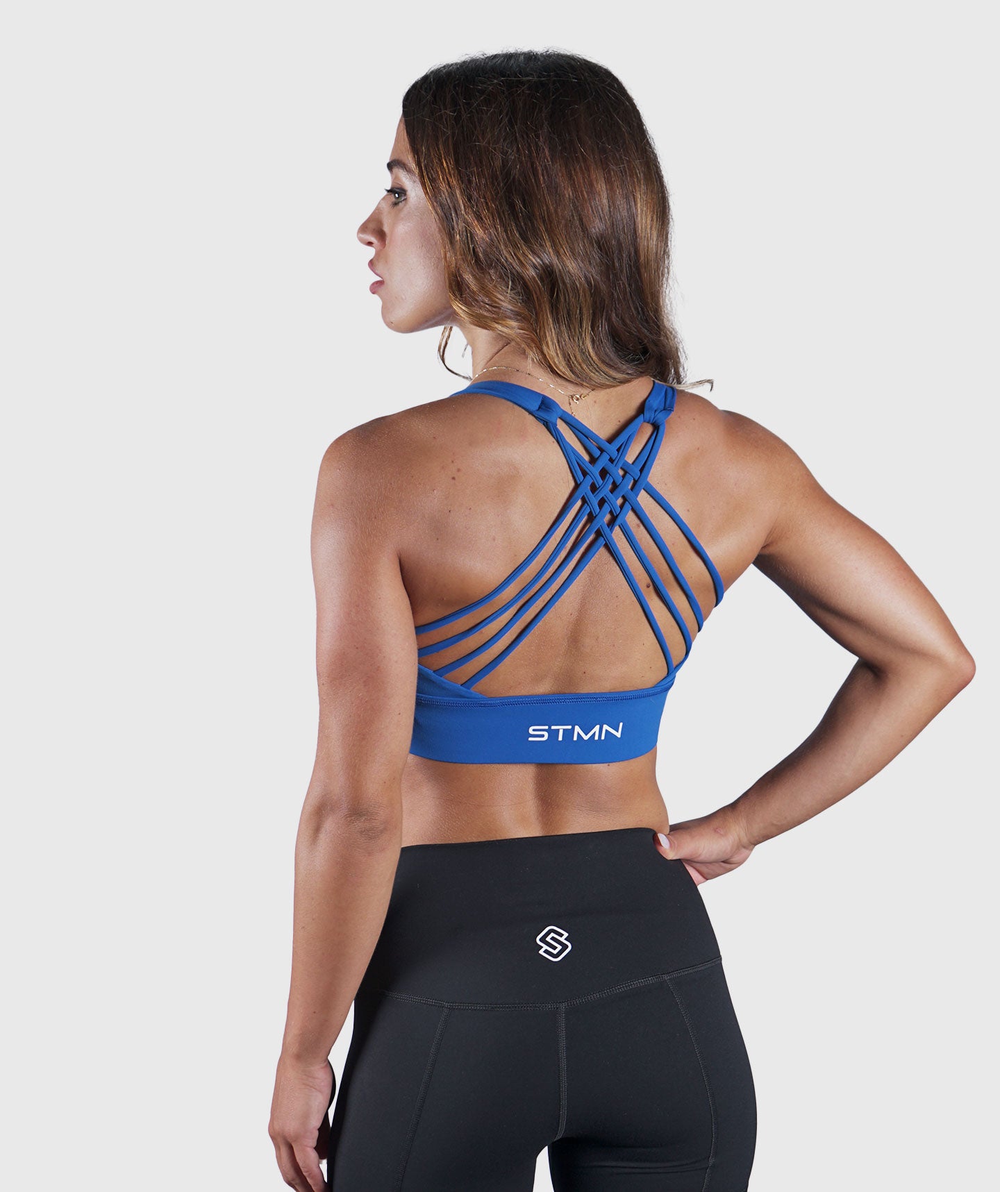 Soutien-gorge d'entraînement haut de gamme <tc>Woman</tc> Bleu