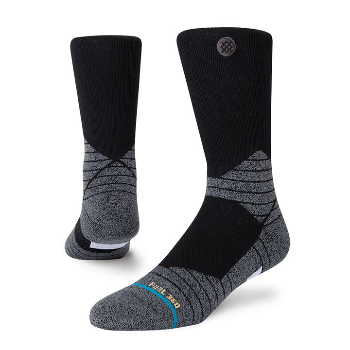 Stance Socken Icon Sport Crew Schwarz