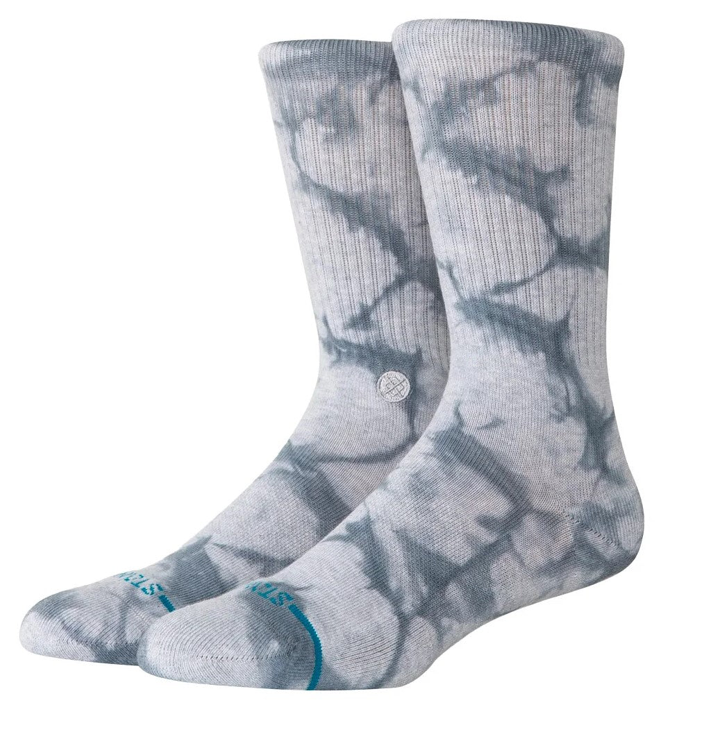 Stance Socks Icon Dye Crew Grey