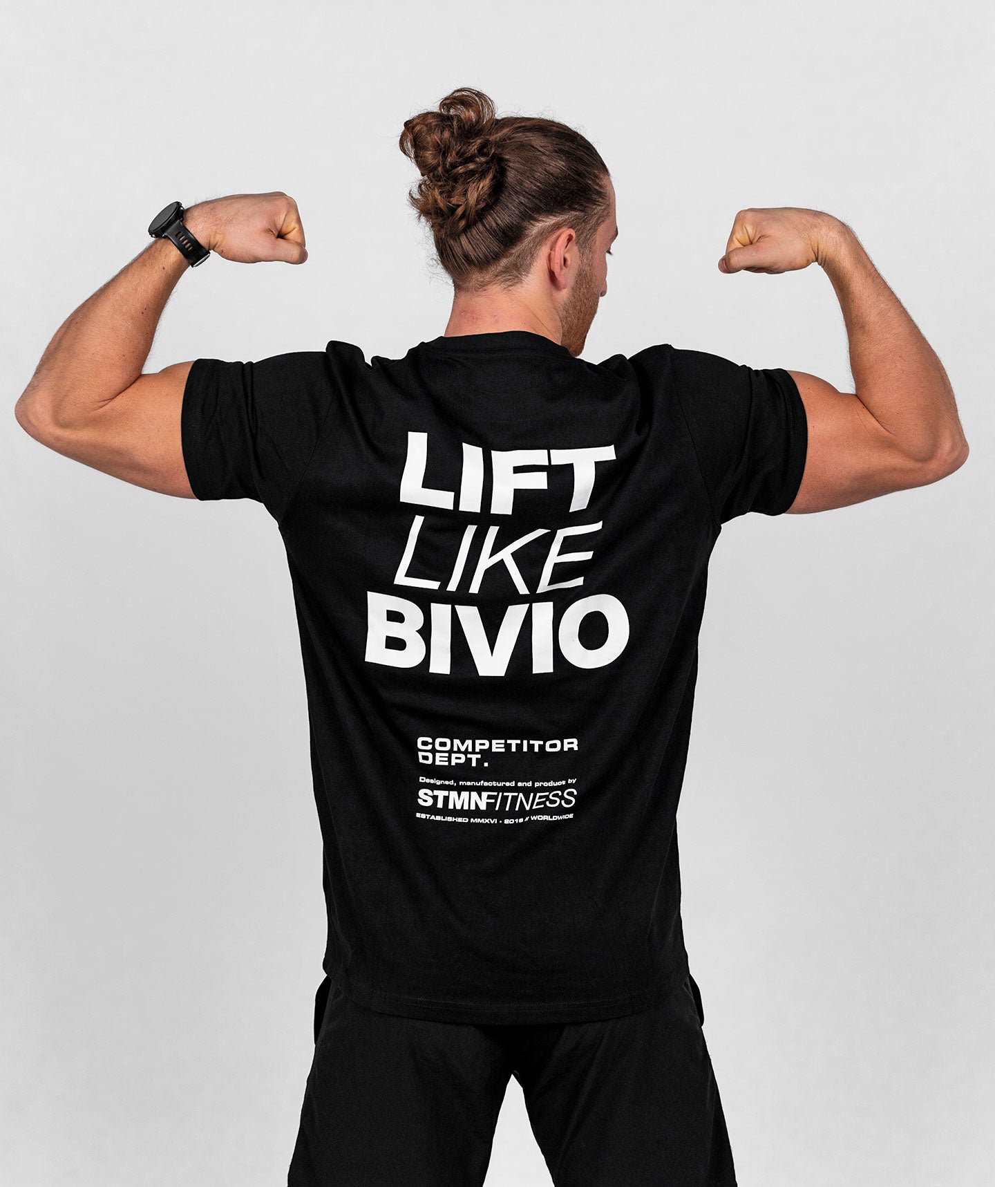 <tc>T-shirt</tc> „Lift Like Bivio“ Loose-Fit Schwarz