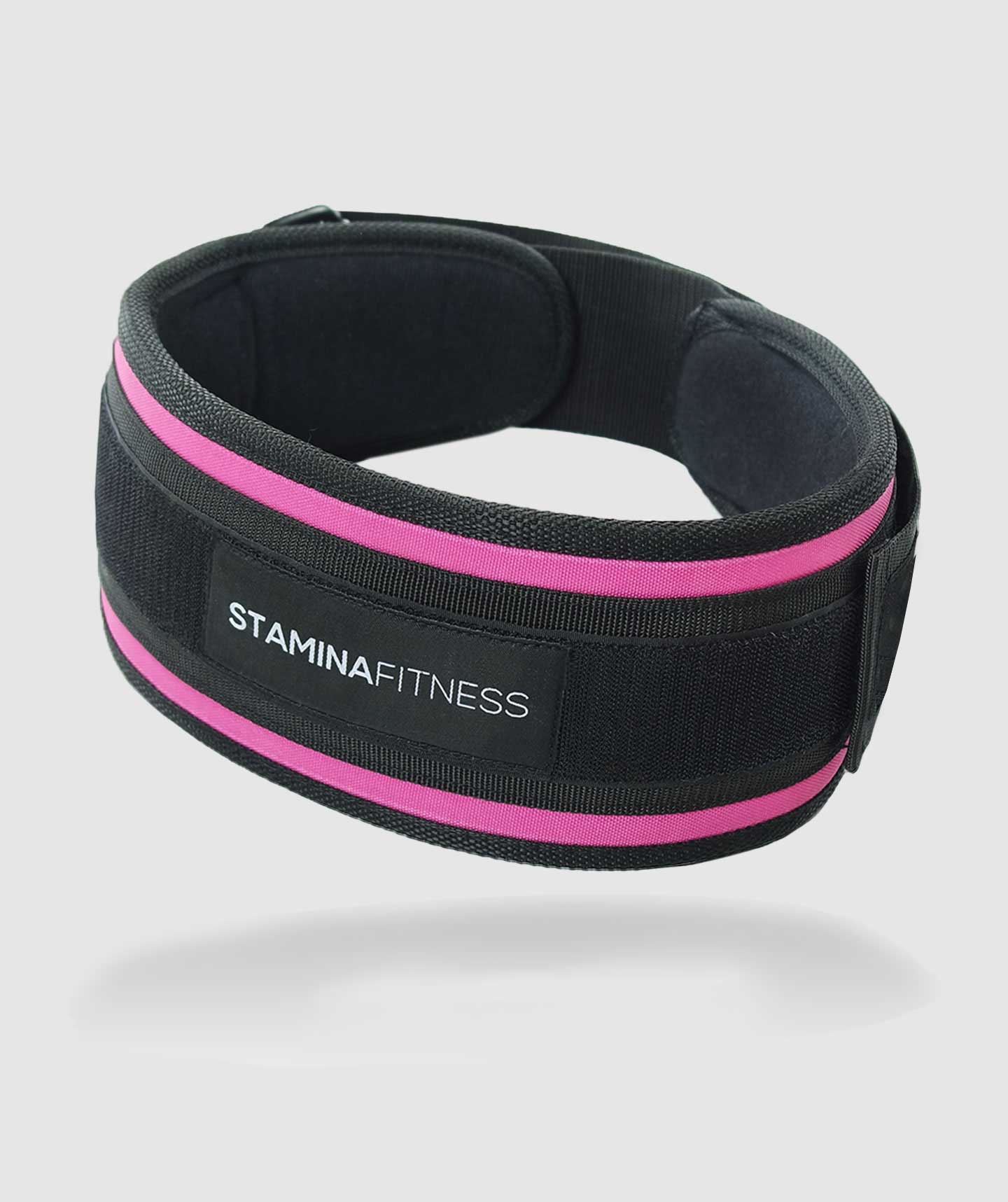 Cinta Workout 2.0 Nero / Fucsia unisex - Stamina Fitness